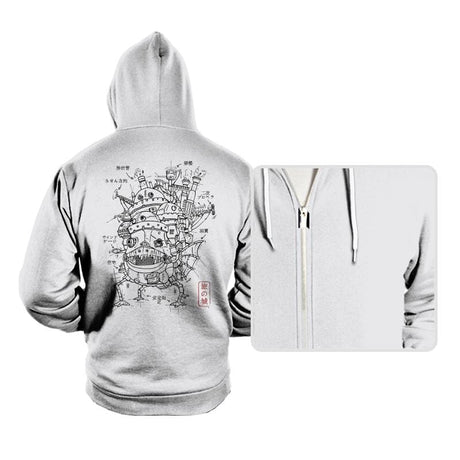 Castle Plan - Hoodies Hoodies RIPT Apparel