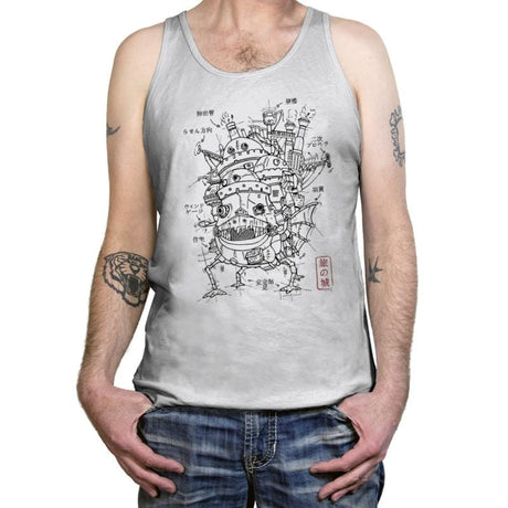 Castle Plan - Tanktop Tanktop RIPT Apparel