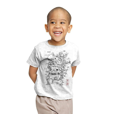 Castle Plan - Youth T-Shirts RIPT Apparel