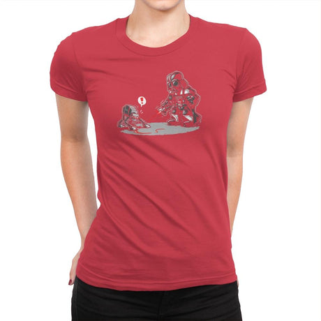 Cat-At Distraction - 80s Blaarg - Womens Premium T-Shirts RIPT Apparel Small / Red