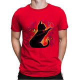 Cat Butterflies - Mens Premium T-Shirts RIPT Apparel Small / Red