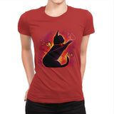 Cat Butterflies - Womens Premium T-Shirts RIPT Apparel Small / Red