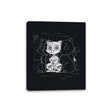 Cat Inside - Canvas Wraps Canvas Wraps RIPT Apparel 8x10 / Black