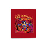 Cat Revolution - Canvas Wraps Canvas Wraps RIPT Apparel 8x10 / Red