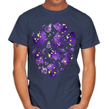 Cat Star - Mens T-Shirts RIPT Apparel Small / Navy