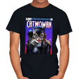 Cat Woman - Mens T-Shirts RIPT Apparel Small / Black