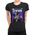 Cat Woman - Womens Premium T-Shirts RIPT Apparel Small / Black