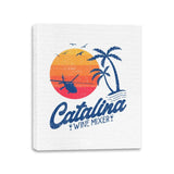 Catalina Wine Mixer  - Canvas Wraps Canvas Wraps RIPT Apparel 11x14 / White