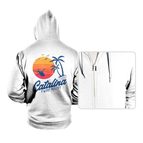 Catalina Wine Mixer  - Hoodies Hoodies RIPT Apparel Small / White