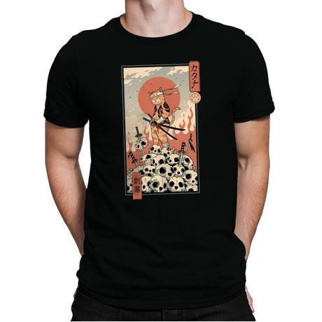 Catana Assassin - Mens Premium T-Shirts RIPT Apparel Small / Black