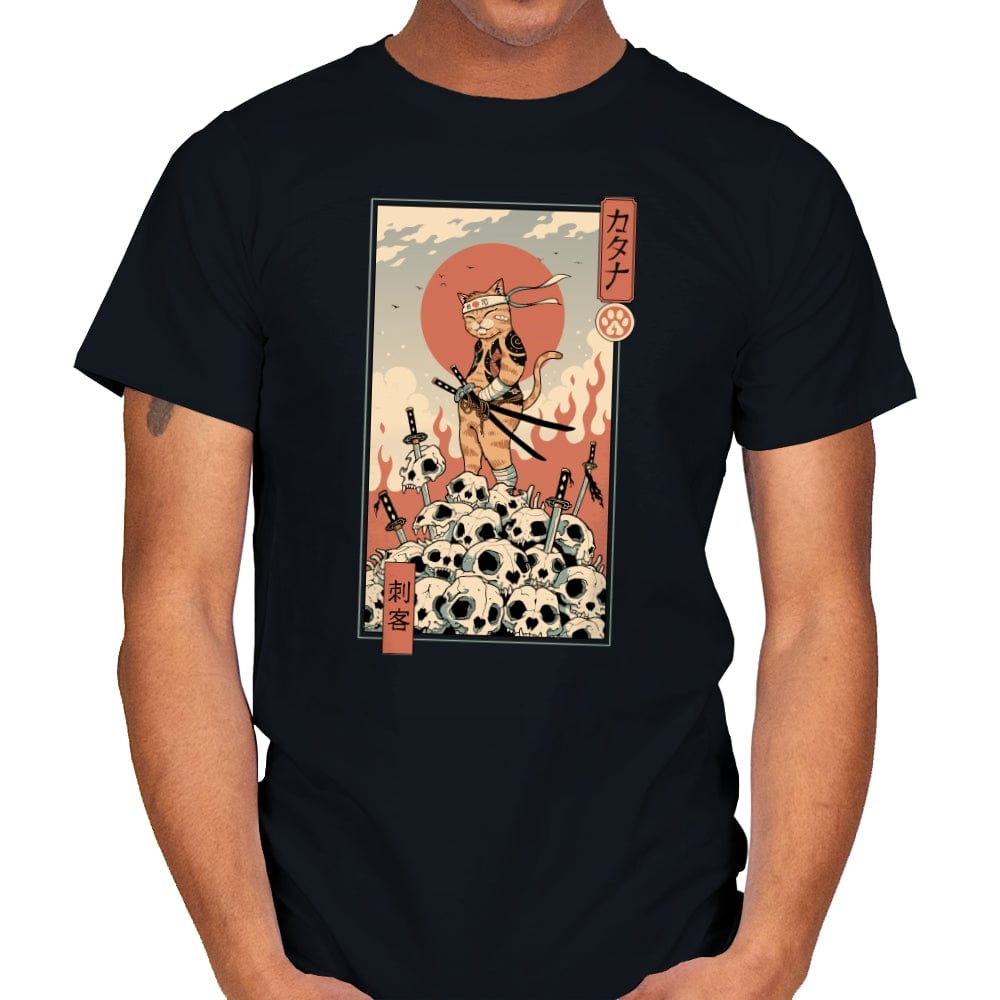 Catana Assassin - Mens T-Shirts RIPT Apparel Small / Black