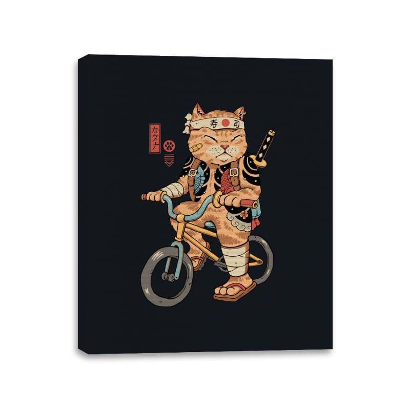 Catana Bicycle - Canvas Wraps Canvas Wraps RIPT Apparel 11x14 / Black