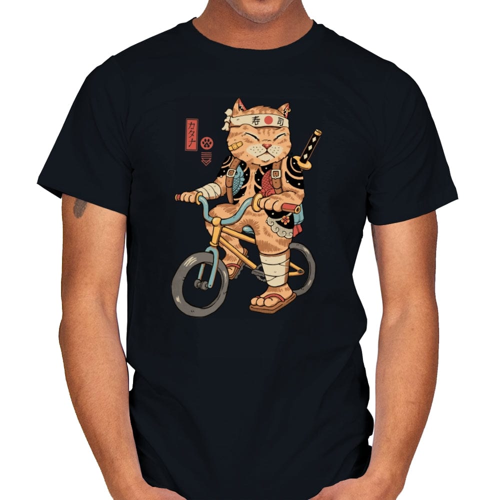 Catana Bicycle - Mens T-Shirts RIPT Apparel Small / Black