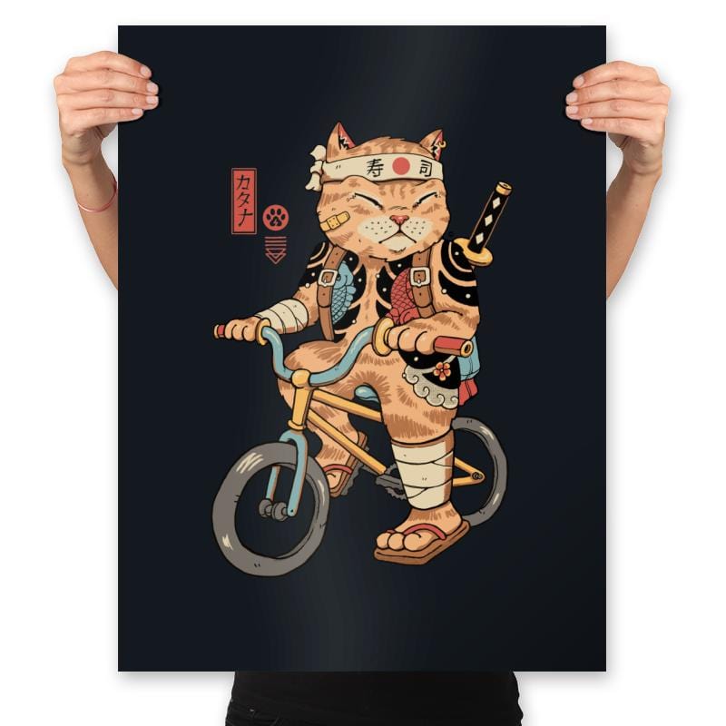 Catana Bicycle - Prints Posters RIPT Apparel 18x24 / Black