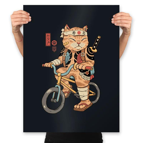 Catana Bicycle - Prints Posters RIPT Apparel 18x24 / Black