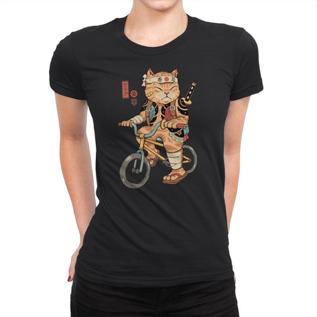 Catana Bicycle - Womens Premium T-Shirts RIPT Apparel Small / Black