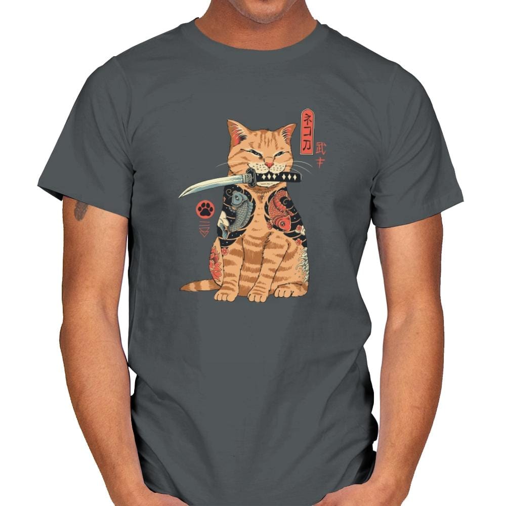 Catana - Mens T-Shirts RIPT Apparel Small / Charcoal