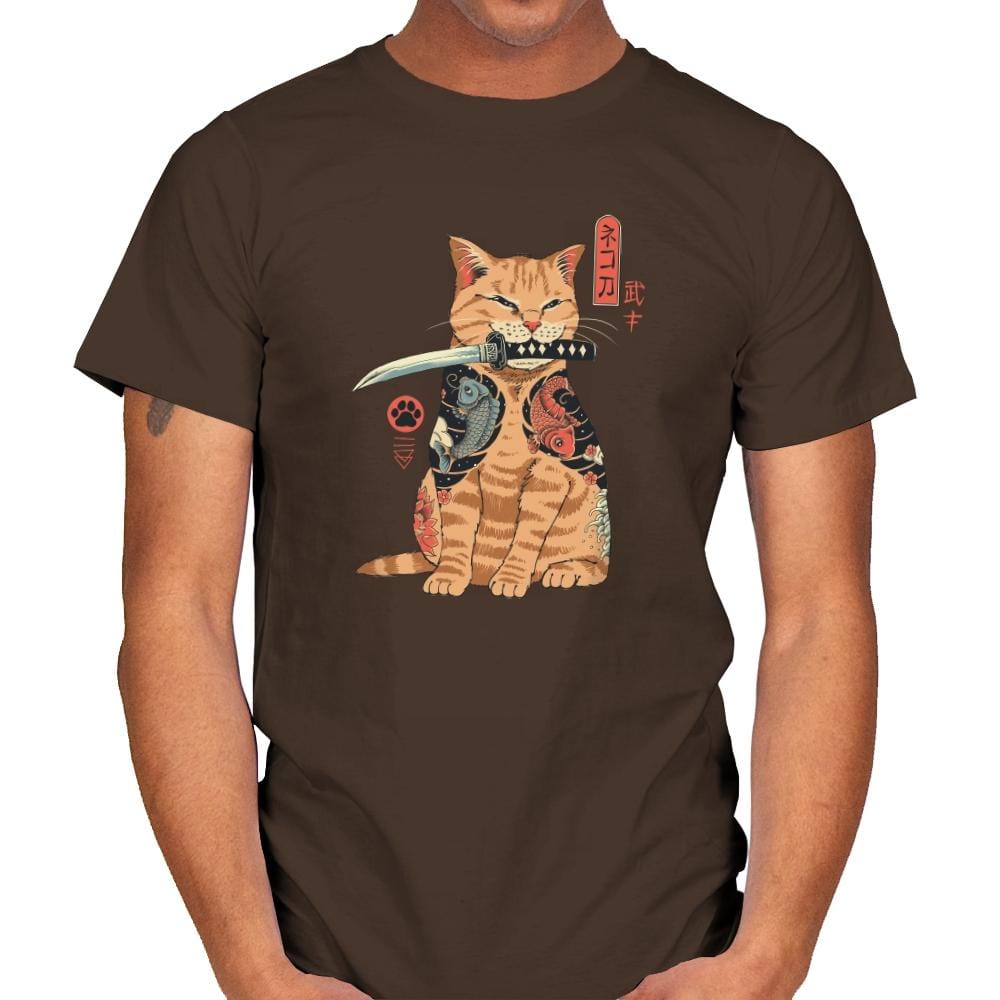 Catana - Mens T-Shirts RIPT Apparel Small / Dark Chocolate