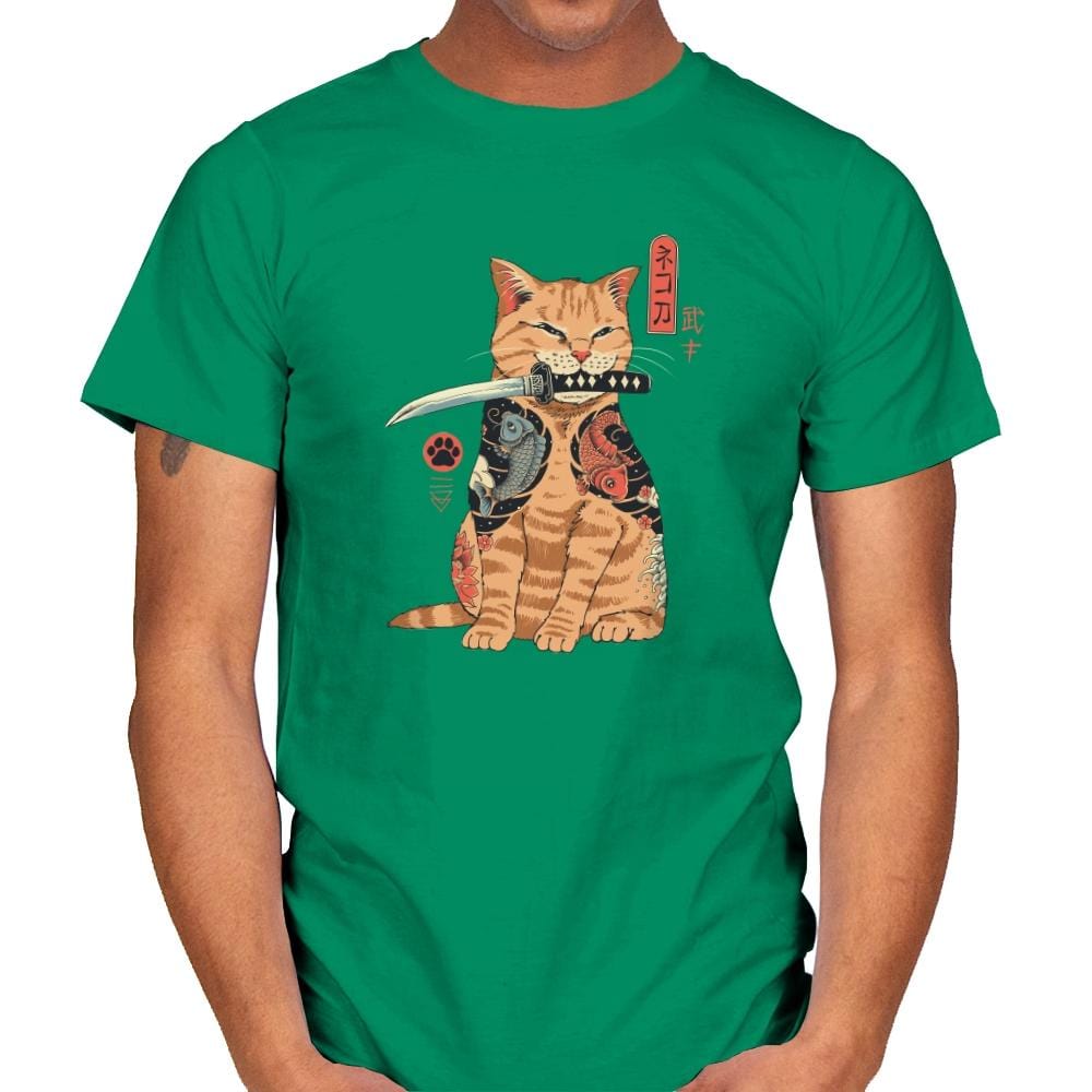 Catana - Mens T-Shirts RIPT Apparel Small / Kelly Green