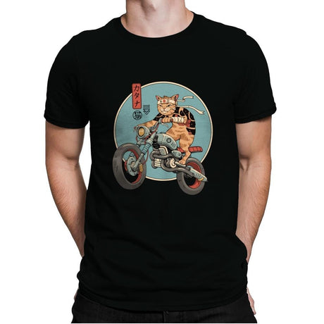 Catana Motorcycle - Mens Premium T-Shirts RIPT Apparel Small / Black