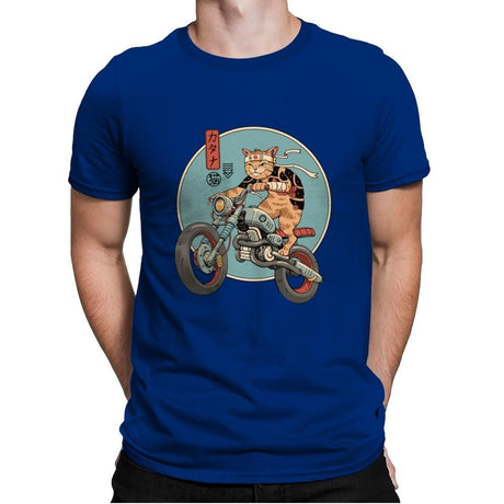 Catana Motorcycle - Mens Premium T-Shirts RIPT Apparel Small / Royal