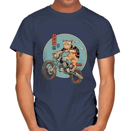 Catana Motorcycle - Mens T-Shirts RIPT Apparel Small / Navy