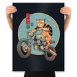 Catana Motorcycle - Prints Posters RIPT Apparel 18x24 / Black