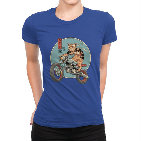Catana Motorcycle - Womens Premium T-Shirts RIPT Apparel Small / Royal