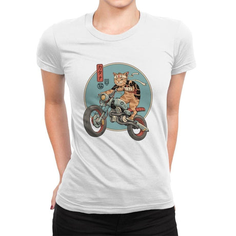 Catana Motorcycle - Womens Premium T-Shirts RIPT Apparel Small / White