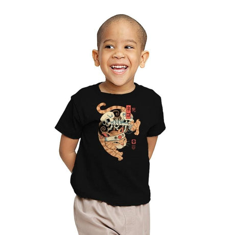 Catana of Death - Youth T-Shirts RIPT Apparel X-small / Black