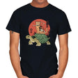 Catana on Turtle - Mens T-Shirts RIPT Apparel Small / Black