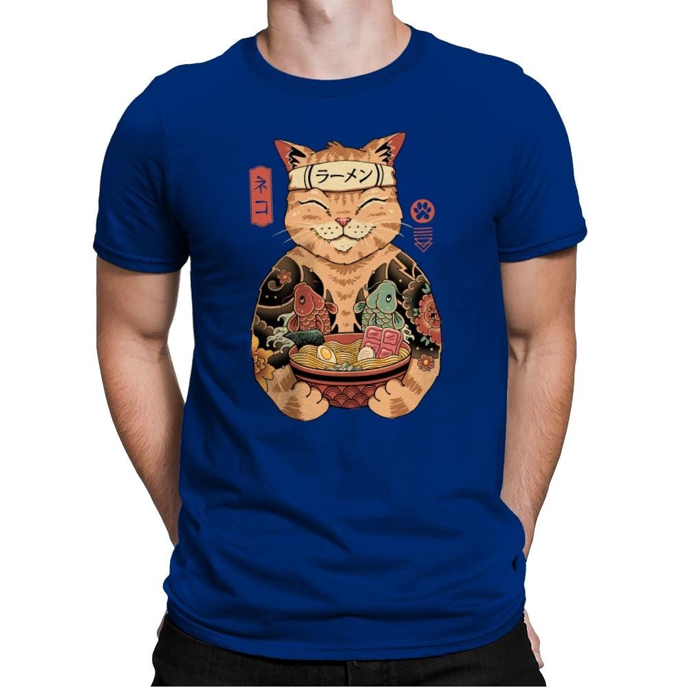 Catana Ramen - Mens Premium T-Shirts RIPT Apparel Small / Royal