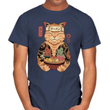 Catana Ramen - Mens T-Shirts RIPT Apparel Small / Navy