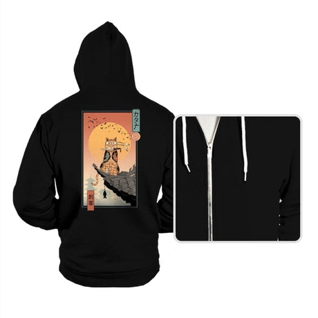 Catana Returns - Hoodies Hoodies RIPT Apparel Small / Black