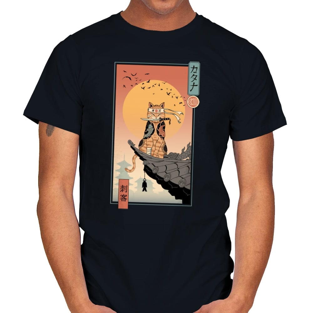 Catana Returns - Mens T-Shirts RIPT Apparel Small / Black