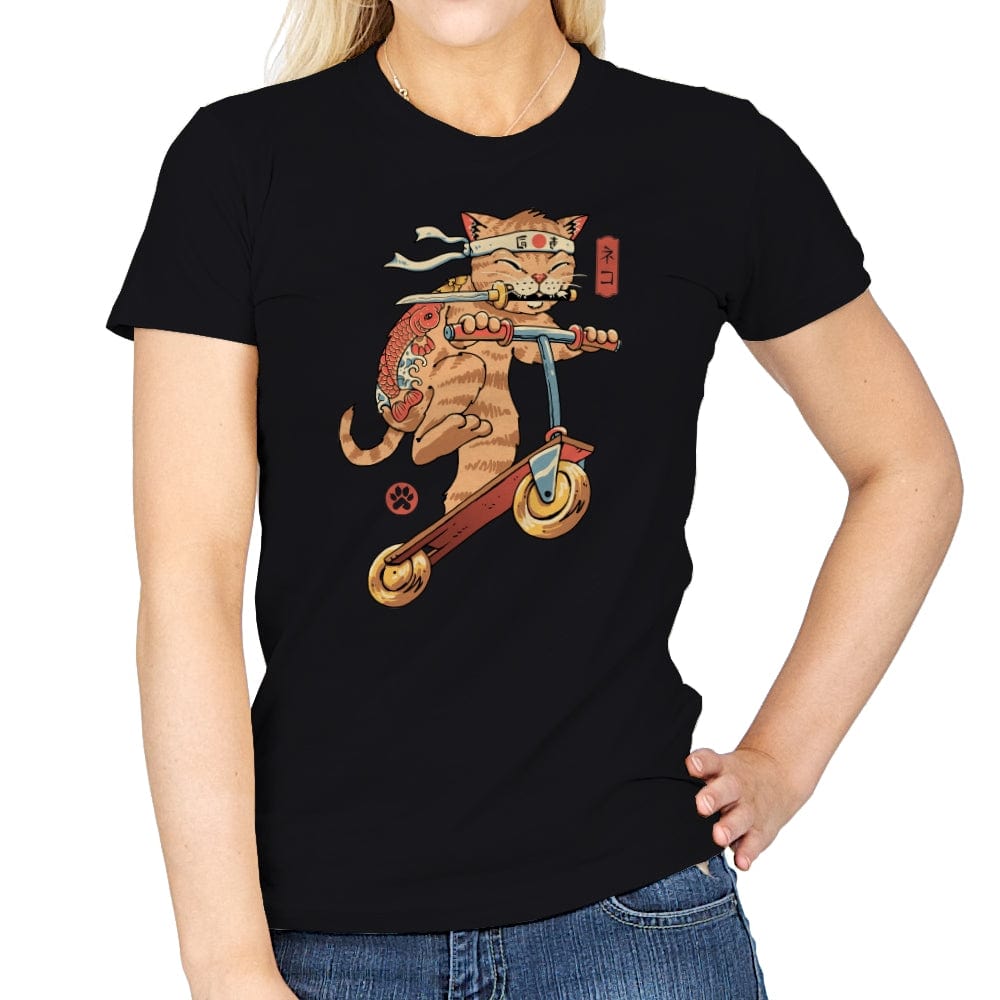 Catana Scooter - Womens T-Shirts RIPT Apparel Small / Black