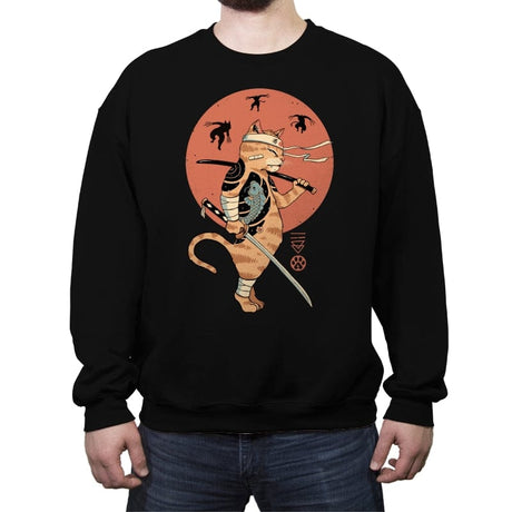 Catana the Last Fight - Crew Neck Sweatshirt Crew Neck Sweatshirt RIPT Apparel Small / Black