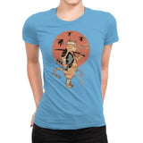 Catana the Last Fight - Womens Premium T-Shirts RIPT Apparel Small / Turquoise