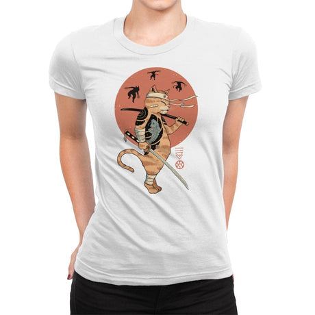 Catana the Last Fight - Womens Premium T-Shirts RIPT Apparel Small / White