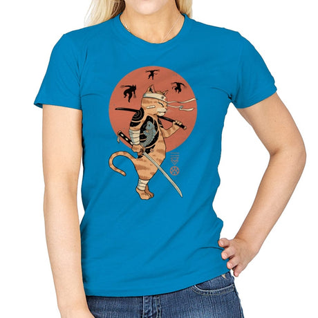 Catana the Last Fight - Womens T-Shirts RIPT Apparel Small / Sapphire