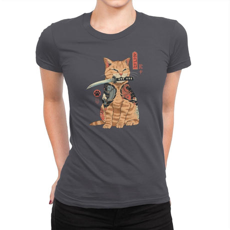 Catana - Womens Premium T-Shirts RIPT Apparel Small / Heavy Metal