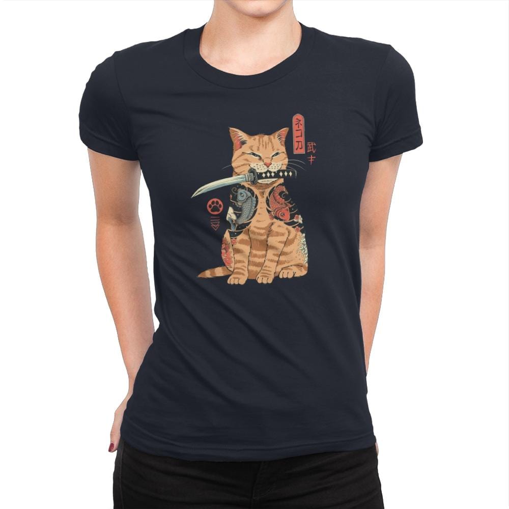 Catana - Womens Premium T-Shirts RIPT Apparel Small / Midnight Navy