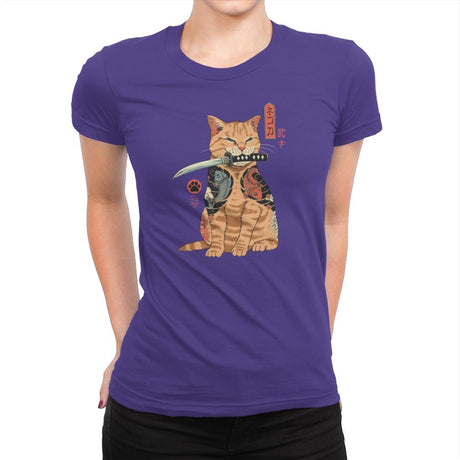 Catana - Womens Premium T-Shirts RIPT Apparel Small / Purple Rush