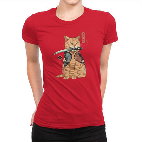 Catana - Womens Premium T-Shirts RIPT Apparel Small / Red