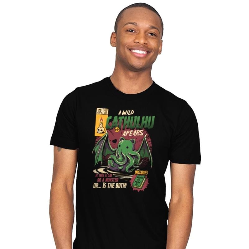 Cathulhu - Mens T-Shirts RIPT Apparel