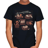 Cats in a Box - Mens T-Shirts RIPT Apparel Small / Black