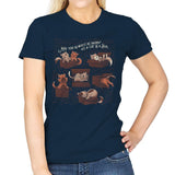 Cats in a Box - Womens T-Shirts RIPT Apparel Small / Navy