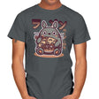 Cats Love Ramen - Mens T-Shirts RIPT Apparel Small / Charcoal