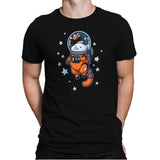 Catstronaut - Mens Premium T-Shirts RIPT Apparel Small / Black