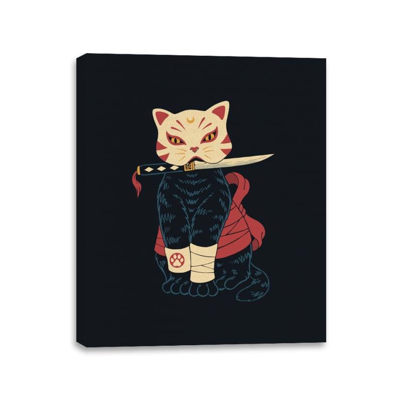 Catsune II - Canvas Wraps Canvas Wraps RIPT Apparel 11x14 / Black